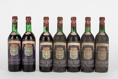 Fattoria dei Barbi - 1969-1973, 7 bottiglie