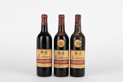 Contratto Barolo, vino rosso – 1965