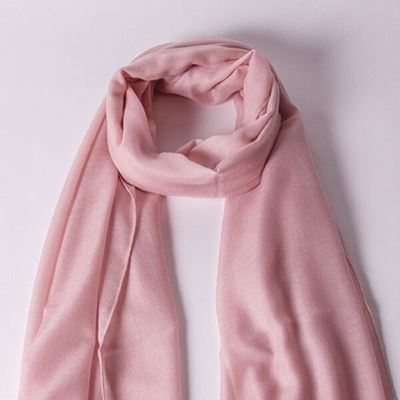 Pashmina Alashan, 100% Cashmere, Rosa