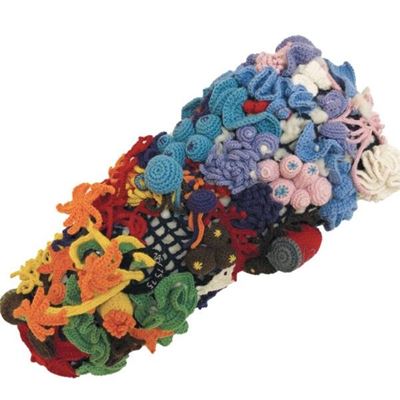 Scultura tessile, Ambienti marini in crochet