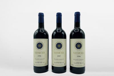 Sassicaia 1996 e 1997 (3 bottiglie)