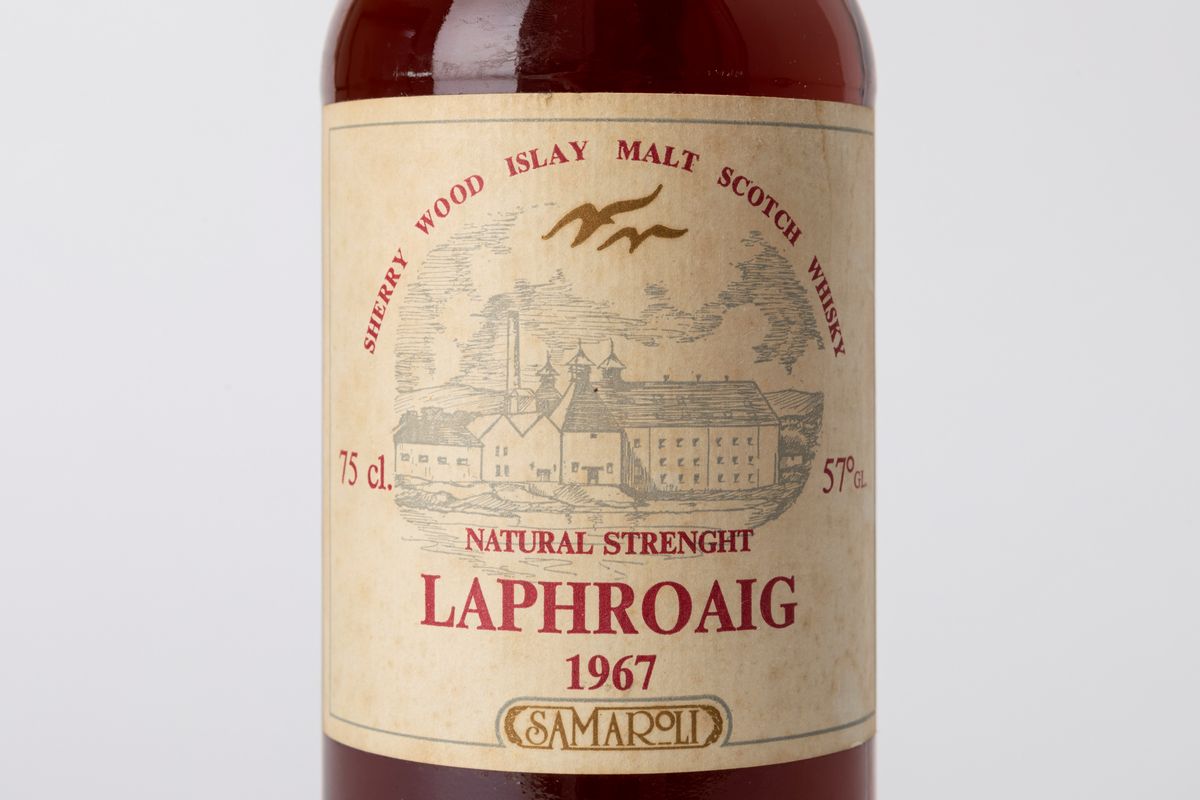 Scozia - Laphroaig, Samaroli 15 Year Old Sherry Wood, 1967