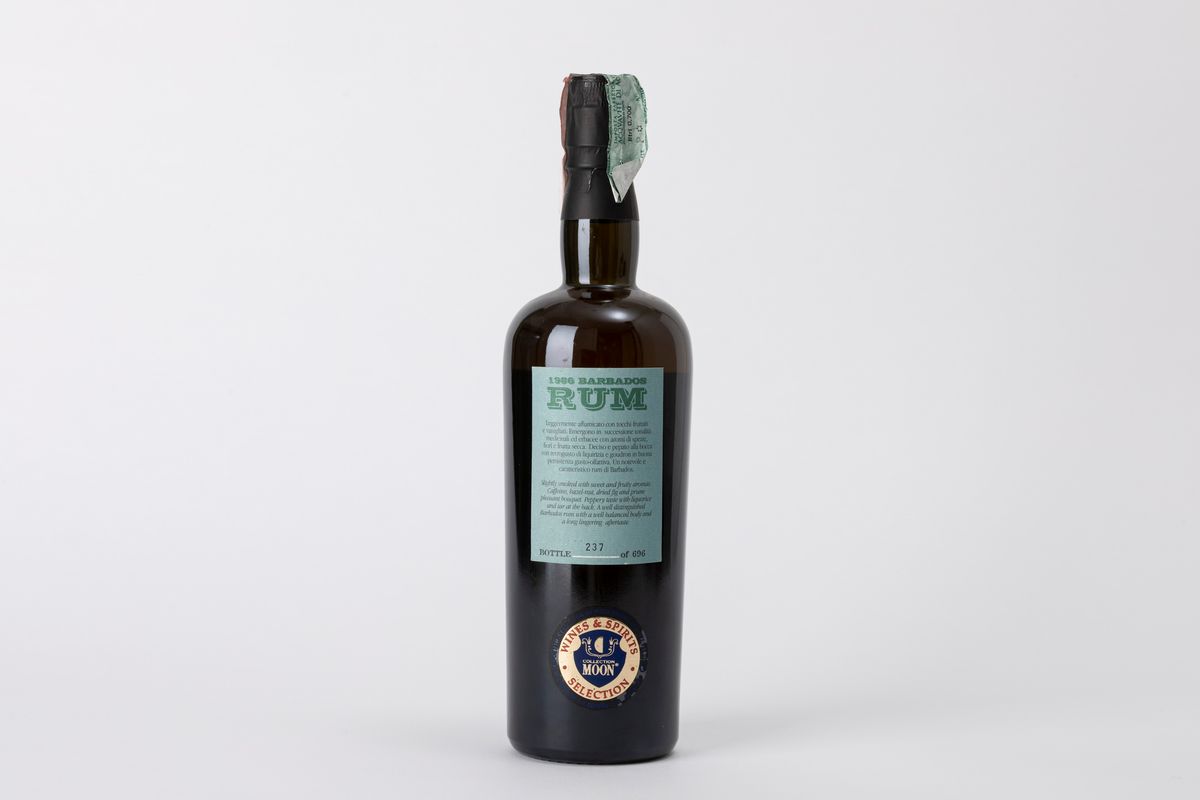 Samaroli, Barbados Rum Selected Caribbean Rum, 1986, Bottiglia N. 237/696