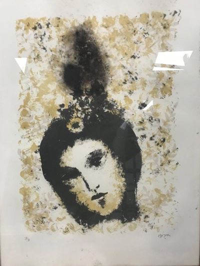 Senza titolo, litografia, 1990