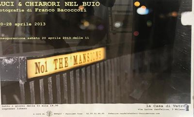 Luci e chiarori nel buio, fotografia