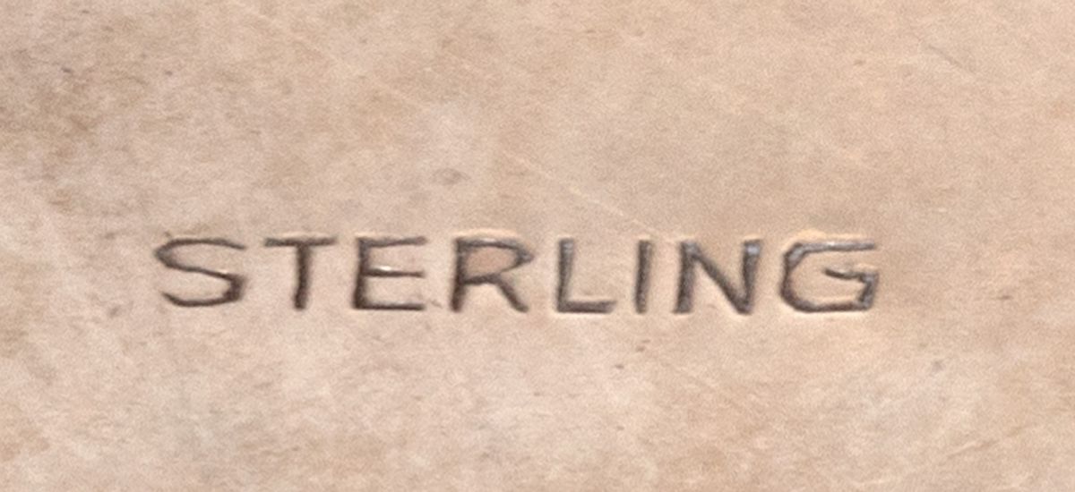 Servizio da Sei Bicchieri in Argento Sterling, Inizi Secolo XX