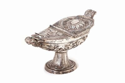 Navicella in Argento, Napoli Secolo XIX