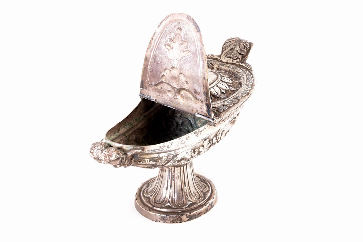 Navicella in Argento, Napoli Secolo XIX