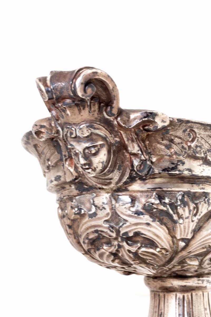 Navicella in Argento, Napoli Secolo XIX