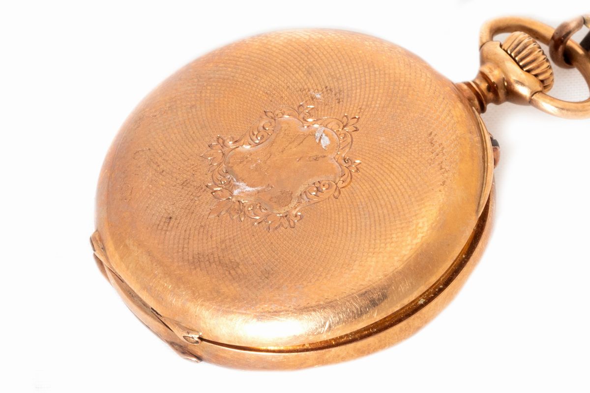 Orologio da Tasca in Oro, Fine Secolo XIX