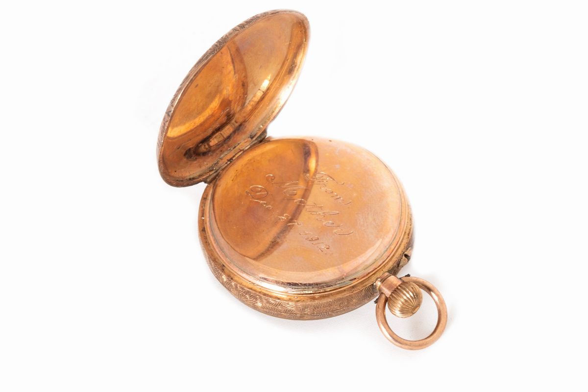 Orologio da Tasca in Oro 9 K, 1912