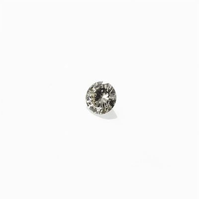 Marco Borsalino, Diamante naturale fancy light taglio brillante, ct 0,90