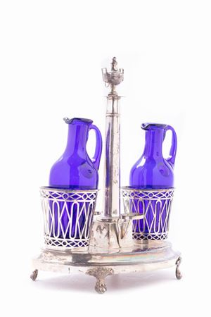 Oliera in argento, Francia secolo XVIII