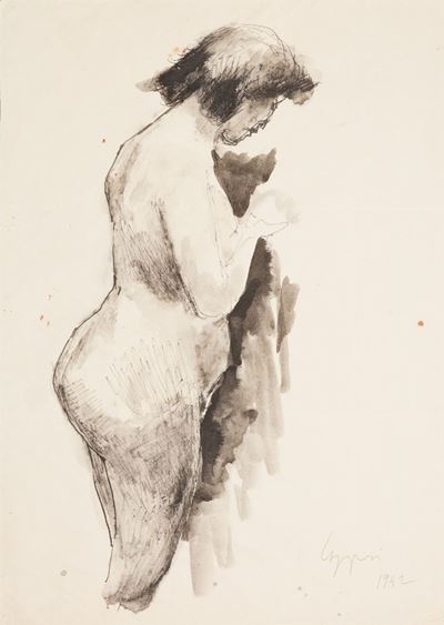 Nudo Femminile di Fianco