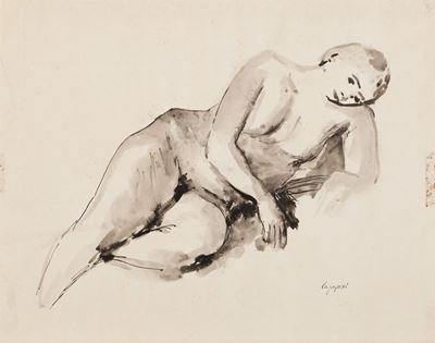 Nudo Femminile Disteso