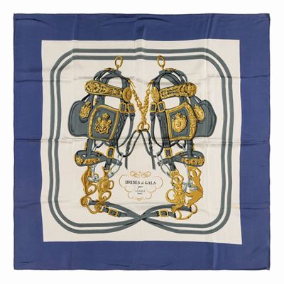 Hugo Grygkar, Foulard Brides de Gala, seta, 1957