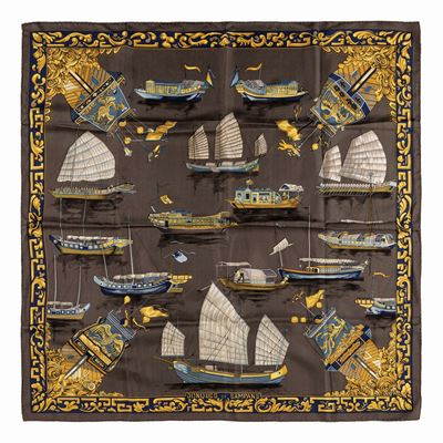 Foulard Jonques Et Sampans