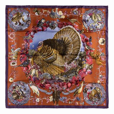 Foulard Faune Et Flore Au Texas