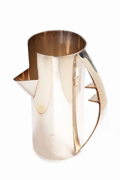 Caraffa in Silver Plate, Carlo Scarpa per Cleto Munari, 2003