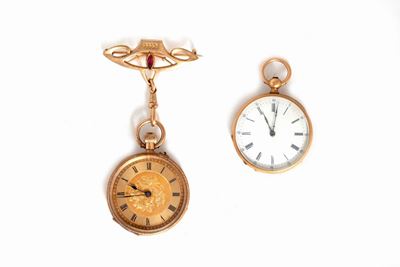 Due Orologi da Tasca in Oro, Secolo XIX