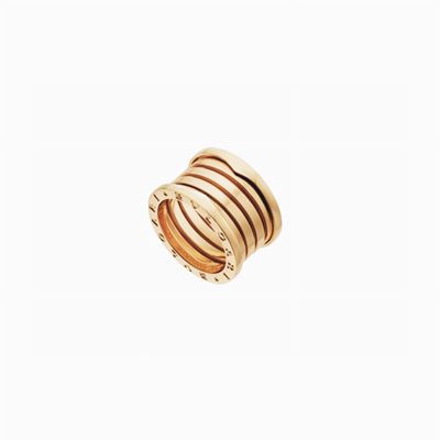 Anello B.zero1 XX Anniversary in oro rosa 18K