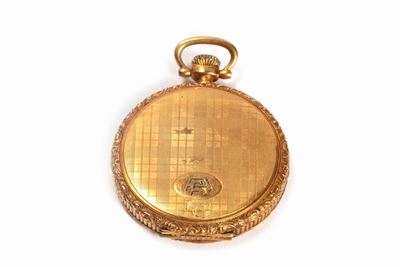 Orologio da Tasca in Oro a Doppia Cassa, Francia Inizi Secolo XX
