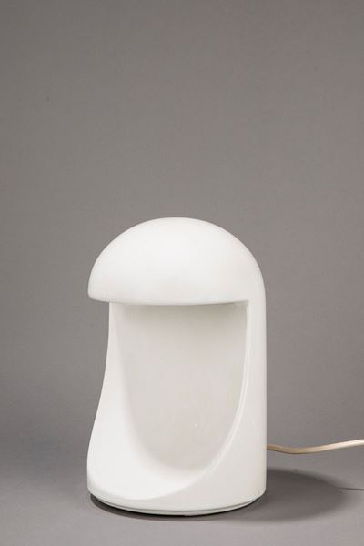 Lampada da Tavolo modello Longobarda, ceramica smaltata, 1966