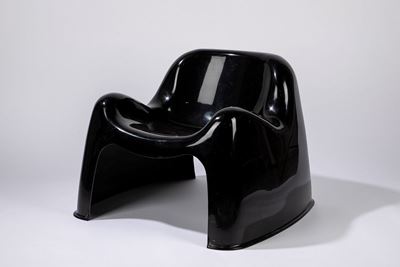 Toga Chair, fusione in fibra di vetro, 1968