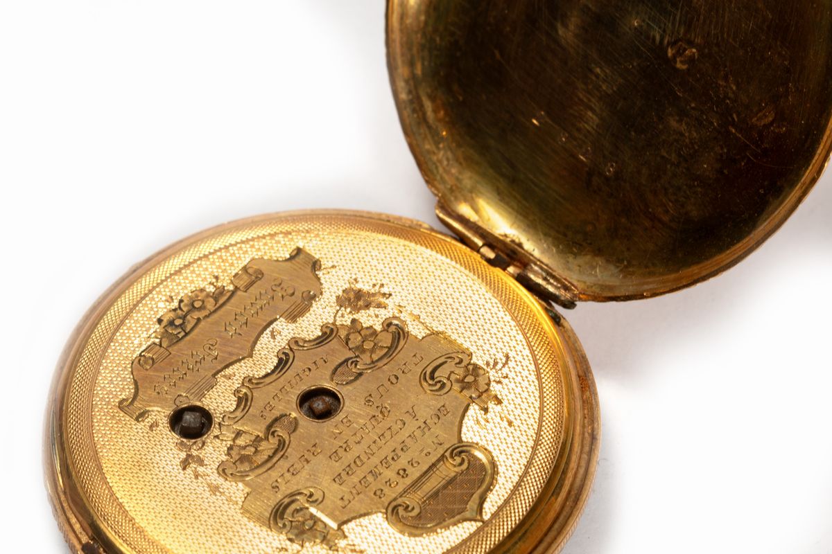 Due Orologi da Tasca in Oro 18 K, Francia Fine Secolo XIX