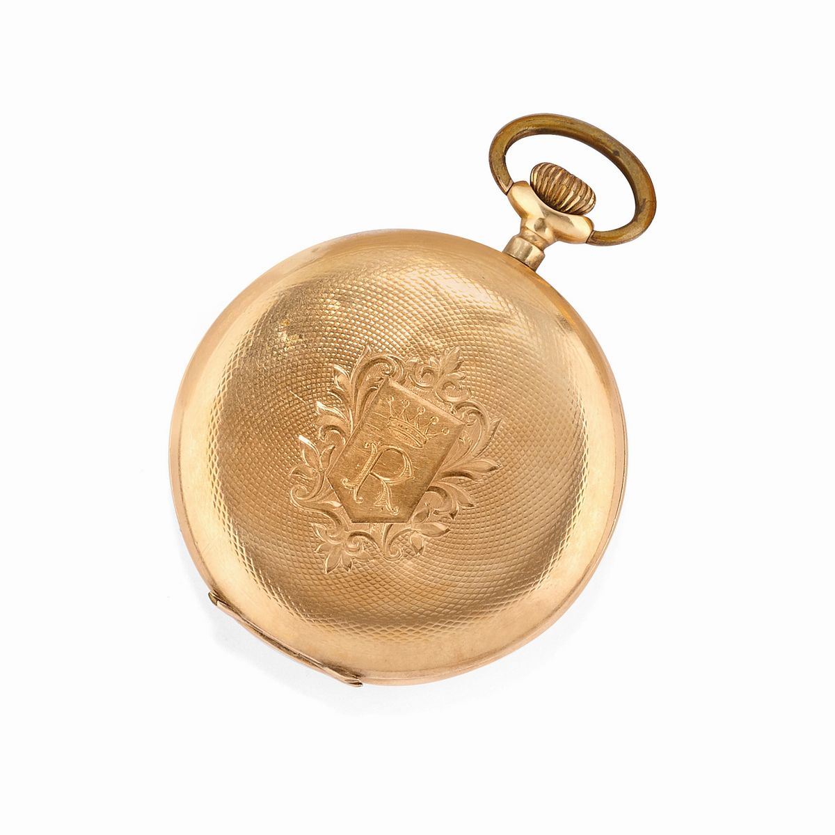 Quattro orologi da tasca in oro 12k, 14k e 18k