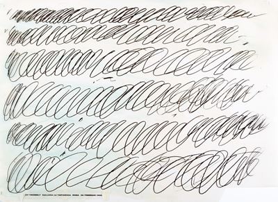 Due prove di stampa su acetato per la mostra alla Galleria La Tartaruga