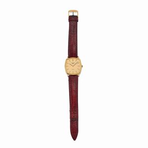 A 18K yellow gold wristwatch, Longines, circa 1980
