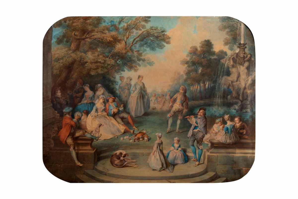 Carl Friedrich Naumann - Concerto En Plein Air; e Scena Galante En Plein Air (en Pendant)