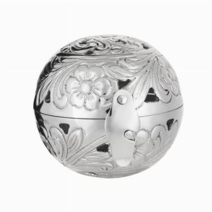 Scatola porta profumo in argento