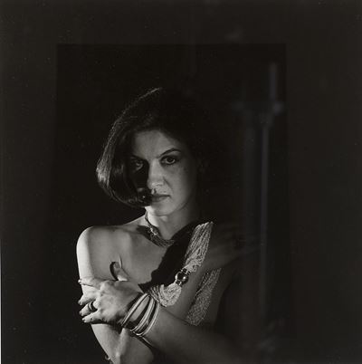 David Bailey, Ritratto di Paloma Picasso, Stampa vintage alla gelatina ai sali d'argento, 1981
