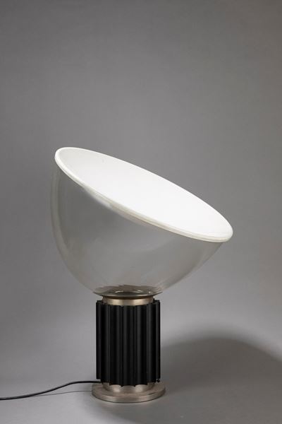 Taccia lamp, 1962, alluminio e vetro