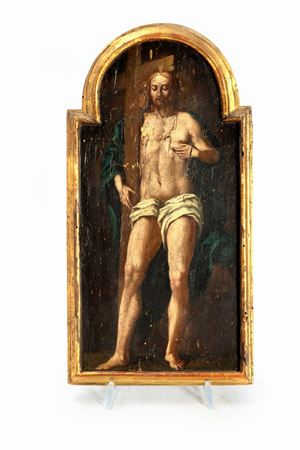Scuola italiana - Christ carrying the cross