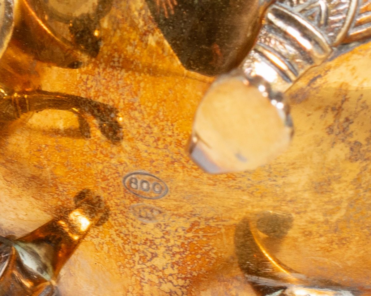 Servizio in Argento Dorato, Secolo XX