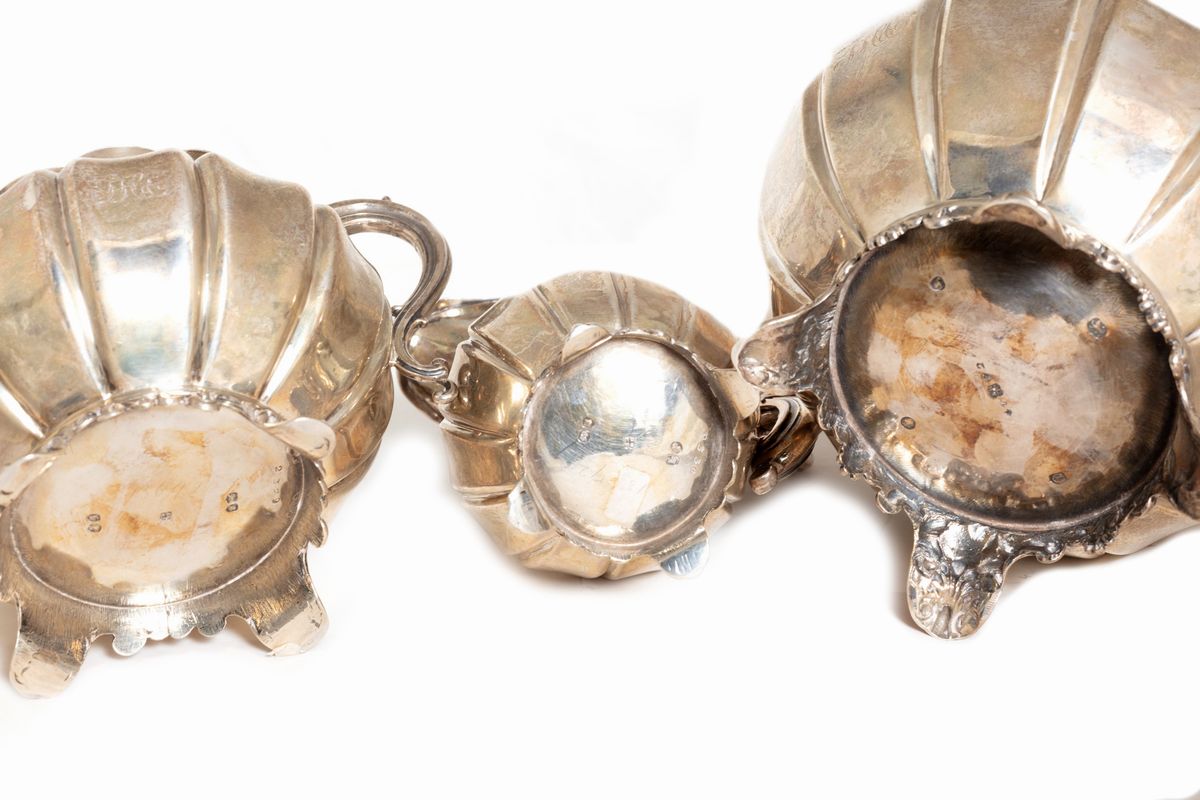 Servizio in Argento, Inghilterra Secolo XIX