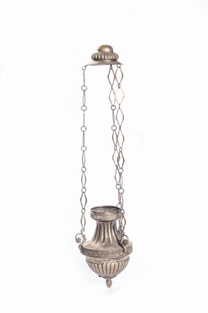  - Silver incense burners, Lombard-Veneto 19th century