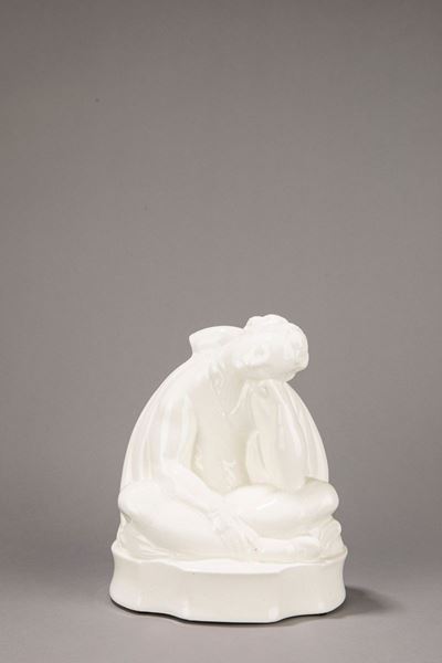 Gio Ponti, Il pellegrino stanco, terraglia, 1930 ca.