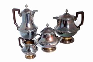  - Silver set, France 19th century
