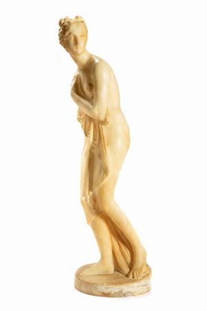  - Alabaster sculpture depicting Venus, after Canova, 19th century