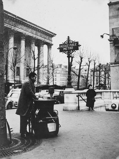 Metro Paris - Stampa vintage alla gelatina ai sali d'argento