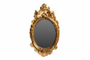  - Mirror in carved and gilded wood