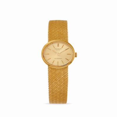 Orologio Ellipse 3349 personalizzato per Hausmann, anni '60, oro 18k