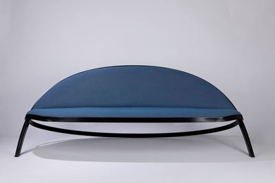Divano modello Saturno, 1958, struttura in metallo