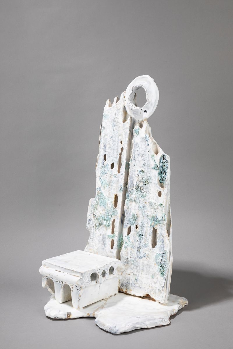 Marcello Fantoni - Scultura in ceramica smaltata