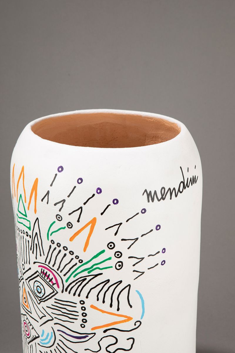 Alessandro Mendini - Vaso in terracotta, 2018