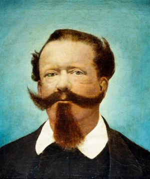 Scuola italiana, secolo XIX - Ritratto di Re Vittorio Emanuele II di Savoia